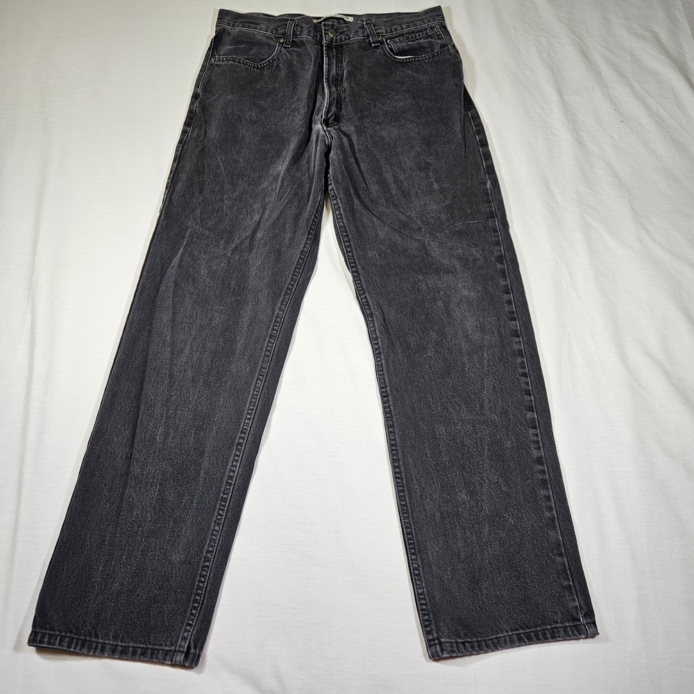 Harley-Davidson Men's Straight Jeans - Washed Black